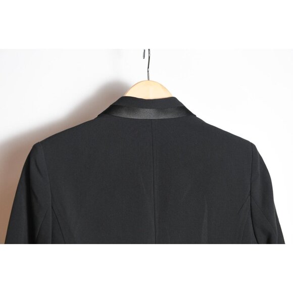 JASON WU Woman's Navy and Black Tuxedo Jacket Blazer Size S NEW - Picture 11 of 15